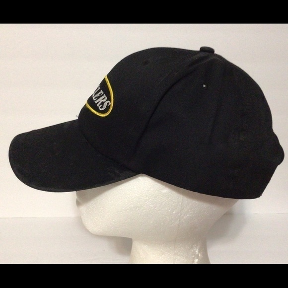 𝅺vintage Snapback PITTSBURGH STEELERS Hat Black Cap - Picture 6 of 8